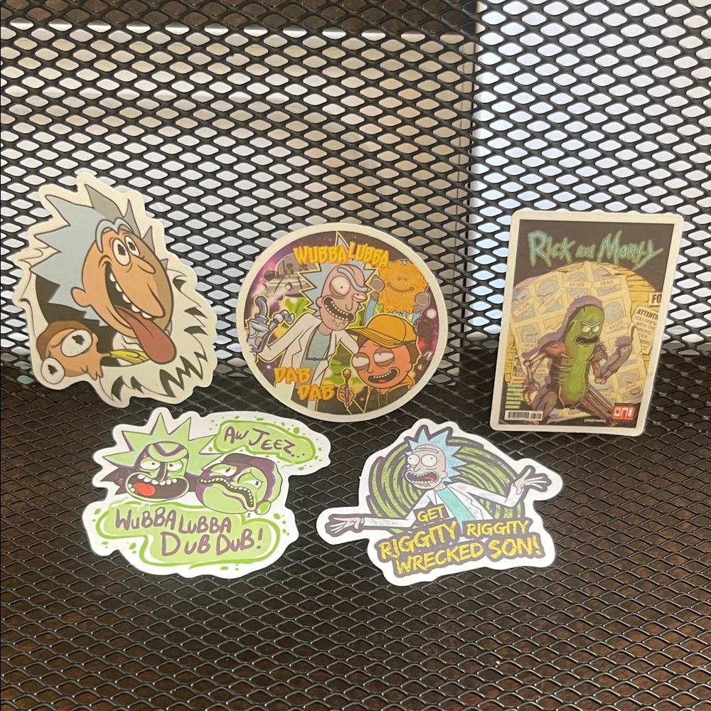 Rick and Morty Sticker Set